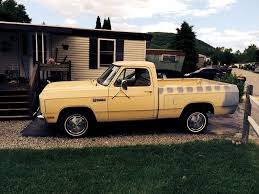 Image result for Cream 1985 Dodge Truck