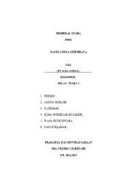 Contoh proposal usha martabak telur beserta swot : Proposal Usaha Sederhana