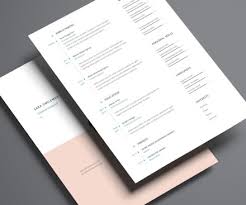 As well as that you will be presented with a few cool free indesign resume templates from creative market. Free Minimal Resume Template