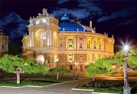 White metal twin canopy bed and purple canopy curtain $140. Odessa Opera Theatre As A Famous European Site Odessa Opera House Opera