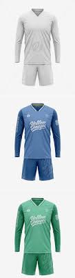 Best design, best graphic new update everyday full & free download by psdkeys. Men S Long Sleeve Soccer Kit Mockup Front 51671 Templateshared