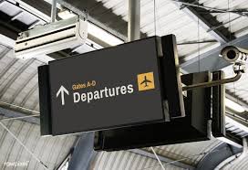 Blank Digital Billboard At The Airport Mockup Free Image By Rawpixel Com Jira Mockup Billboard Psd