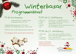 Am vormittag hatte es geschneit. Dina 4 Basarprogramm 2015 German School Doha