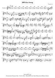 Maybe you would like to learn more about one of these? 999 Doa Hong Sheet Music 999 Doa Hong Score Hamienet Com