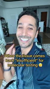 Can anyone else relate?!! 😮‍💨 "Tissue remains the issue" for many of our  patients with lung cancer- especially when the amount of available tissue  from a patient's biopsy is deemed to be TOO SMALL or ...