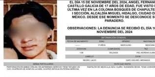 Estudiante de Prepa 4 hallado muerto tras desaparecer en Chapultepec no fue  víctima de delito, asegura Fiscalía CDMX