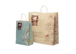 elegant craft paper packaging bags