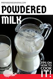Powdered Milk Cooking Tips And Recipes Preparednessmama Milk Powder Recipe Powdered Milk Real Food Recipes
