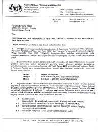 Kementerian pendidikan dahulunya dikenali sebagai kementerian pelajaran, ialah sebuah kementerian di malaysia yang bertujuan untuk membangunkan sebuah sistem pendidikan yang berkualiti bertaraf dunia bagi memperkembangkan potensi individu sepenuhnya dan memenuhi. Surat Espkws