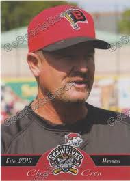 2013 Erie SeaWolves Chris Cron