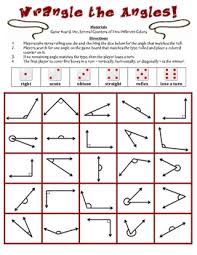Wrangle The Angles A 2 Player Game To Identify And Classify Types Of Angles Types Of Angles Classifying Angles Angle Activities