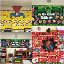 Fight bad behavior and encourage superhero strengths with these fun classroom accessories. Classroom Gallery Superhero Classroom Decorations Superhero Classroom Theme Hero Classroom Theme