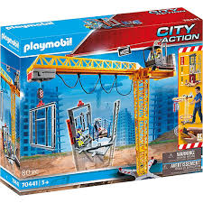 Malvorlagen playmobil haus ausmalbilder playmobil familie hauser 1ausmalbilder. Playmobil 70441 Rc Baukran Mit Bauteil Playmobil City Action Mytoys