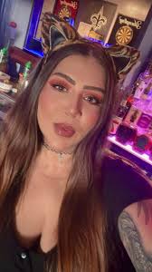 Halloween eve celebration at bar