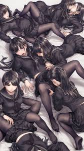 Schoolgirls in stockings orgy - rHentaiSchoolGirls explicit orgy with hot girls in stockings