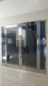 Mirror Finished Stainless Steel Doors Refrigerated Wine Cellar Doors By Www Portalelegance Com Metal Door Wine Wall Wrought Iron Doors