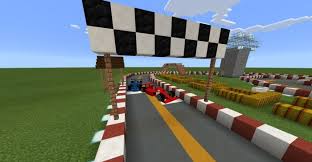 It is how i make/film my nascar. Race Track Map For Minecraft Pe