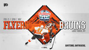 The big network will carry new jersey's game at washington at 2 p.m. Nhl Outdoors At Lake Tahoe Flyers Vs Bruins Set For Feb 21