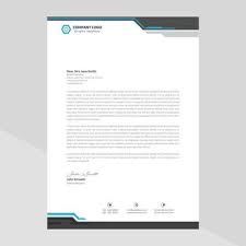 Or, open the footer and place the information there where it might be less crowded. Free Letter Head Vector Art