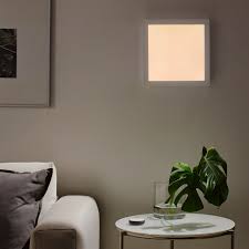 Floalt Led Light Panel Dimmable White Spectrum 12x12 Ikea