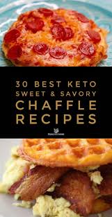 This recipe makes 4 small chaffles or 2 regular standard belgian waffle iron size waffles. 30 Sweet Savory Chaffle Recipes Best 2021 Keto Waffle Ideas Sortathing