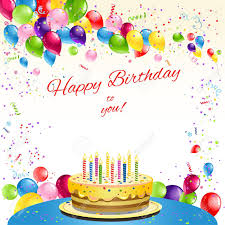 Birthday Cake With Balloons And Candles Happy Birthday Card With Cake And Balloons Place For Text Affiliate Card Birthda Happy Birthday Fun Happy Birthday Candles Cake Happy Birthday Ballons