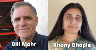 Bill Mohr and Rhony Bhopla at 7 PM
