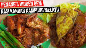 It's said that a trip to penang is not valid until you. Nasi Kandar Kampung Melayu Air Itam Penang Things To Eat In Penang Halal Youtube