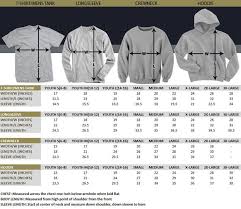 Screen Print Size Chart Google Search Size Chart Screen