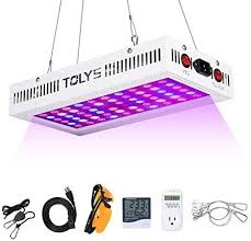 Tolys Led Grow Light 1000w Led Plant Grow Lights For Indoor Plants Full Spectrum Dual Chip Design Grow La Led Plant Lights Grow Lights For Plants Grow Lights