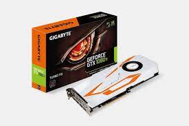 Gigabyte Geforce Gtx 1080 Ti Turbo 11g Pc Parts Drop Graphic Card Gigabyte Gtx 1080 Ti
