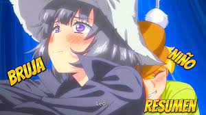 CUANDO ENAMORAS A UNA BRUJA 🥵 | Majo wa Kekkyoku Sono Kyaku to RESUMEN -  YouTube