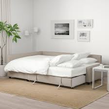 Ikea Friheten Corner Sofa Bed With Storage Hyllie Beige Canape Lit Angle Lit Avec Rangement Integre Et Canape Angle