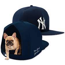 New York Yankees Nap Cap Plush Dog Bed Nap Cap