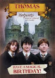 Levine books in 1998, and the series concluded nearly ten years later with harry potter and the deathly hallows, published in 2007. Harry Potter Magical Hogwarts Personalised Happy Birthday Card Moonpig