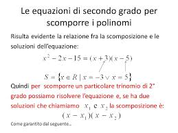 Consideriamo la formula risolutiva delle equazioni di secondo grado complete: Forma Normale Delle Equazioni Di 2 Grado Definizione Un Equazione Di Secondo Grado E In Forma Normale Se Si Presenta Nella Forma Dove Sono Numeri Ppt Scaricare