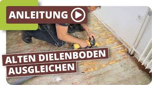 Die verschiedenen schritte zur holzversiegelung ihres parketts. Alten Dielenboden Holzboden Ausgleichen Youtube