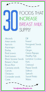 See our article on sleep associationsfor more information.) Good Breastfeeding Nutrition Including 30 Foods That Increase Milk Supply Breastfeeding Nutrition Breastmilk Supply Baby Breastfeeding
