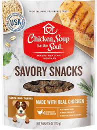 Chicken Soup For The Soul Savory Snacks Chicken Dog Treats Chewy Com
