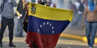 Download your free venezuelan flag here. Venezuela Protest Flag Foreign Brief