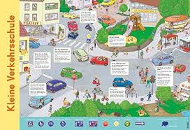 Mein Lernposter Kleine Verkehrsschule Lernposter Mein Verkehrsschule Kleine Verkehr Verkehrserziehung Abc Poster
