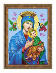 E, desde 1499, foi honrada na igreja de são mateus. Quadro 40x50 Nossa Senhora Do Perpetuo Socorro No Elo7 Monte Seu Quadro 123f8d3