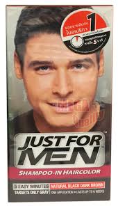It's the easiest way to immediately add some edge to. Just For Men Shampoo In Hair Colour Color Mens Dye Natural Black Dark Brown Ebay