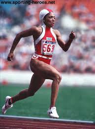 Her times in the 100m griffith was part of a family that became track royalty. Florence Griffith Joyner Http Www Sporting Heroes Net Athletics Heroes Displayhero Asp Heroid 8560 Flo Jo Athlete Track And Field