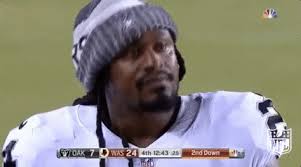 Marshawn lynch again made a scene without saying a word. Marshawn Lynch Dont Care Gif By Nfl Find Share On Giphy