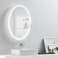 Venus Oval Lighted Bathroom Vanity Mirror