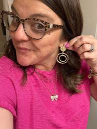 Wearing Earrings from Rosa's Bling Jewelry VIP