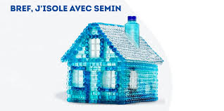 Rouleau isolant recyclé Bref Semin 55mm