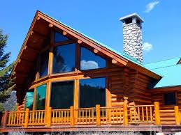 Log cabins with walkout basements. 9 Enormous Log Cabin Mansions For Sale