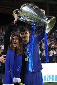 German wizard kai havertz looks like. Kai Havertz Kissing Girlfriend Sophia Weber While Holding A Trophy London News Time